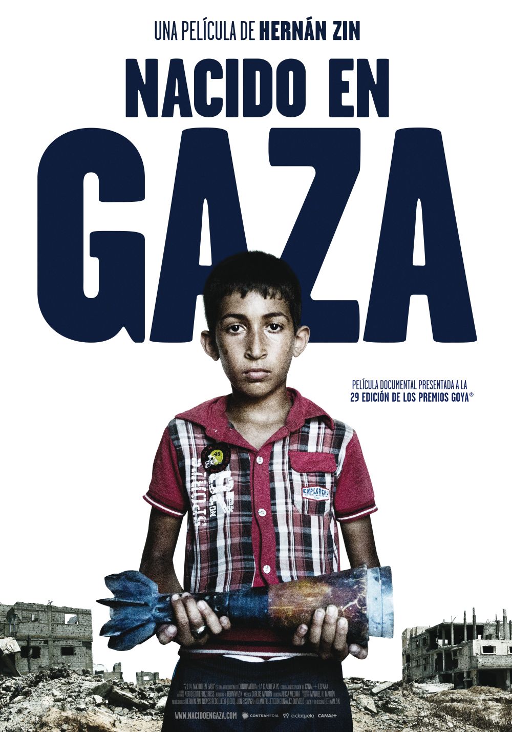 Foto de 2014. Nacido en Gaza