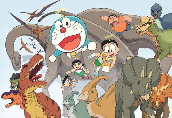 Foto de Doraemon y el pequeño dinosaurio