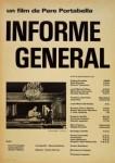 Ficha de Informe general sobre unas cuestiones de interés para una proyección pública